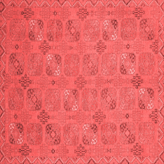 Machine Washable Oriental Red Traditional Rug, wshabs2715red