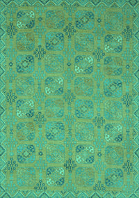 Oriental Turquoise Traditional Rug, abs2715turq