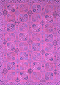 Oriental Purple Traditional Rug, abs2715pur