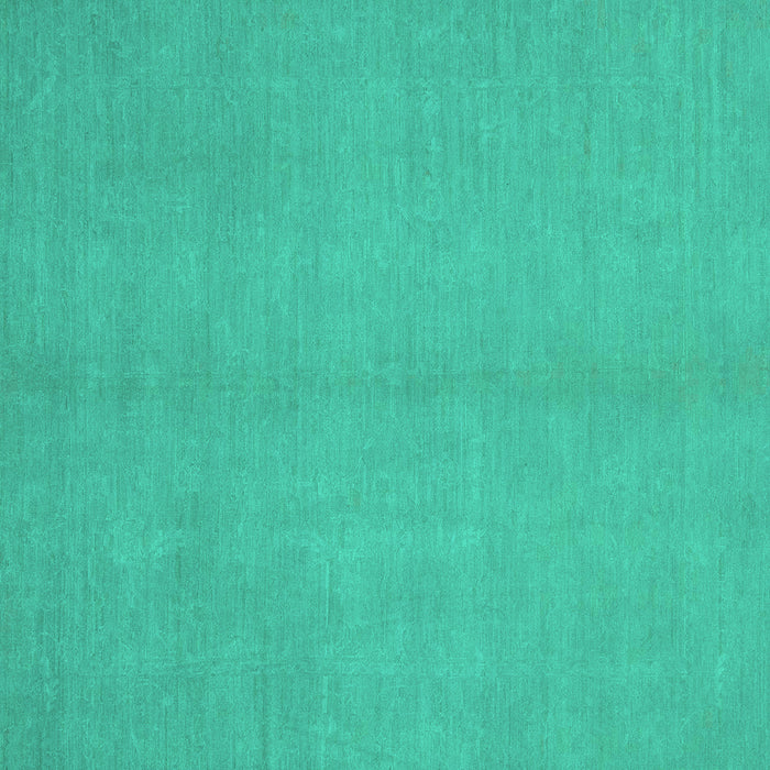 Square Abstract Turquoise Modern Rug, abs2716turq