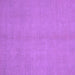 Square Machine Washable Abstract Purple Modern Area Rugs, wshabs2716pur