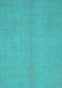 Abstract Light Blue Modern Rug, abs2716lblu