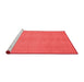 Modern Red Washable Rugs