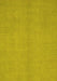 Machine Washable Abstract Yellow Modern Rug, wshabs2716yw