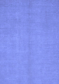 Abstract Blue Modern Rug, abs2716blu