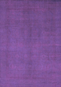 Abstract Purple Modern Rug, abs2717pur