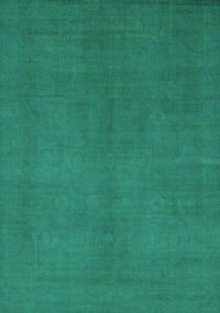 Abstract Turquoise Modern Rug, abs2717turq