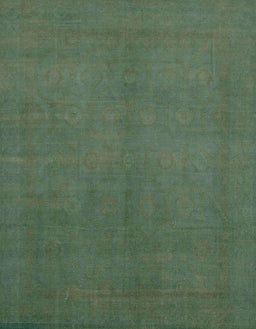 Machine Washable Abstract Forest Green Rug, wshabs2717