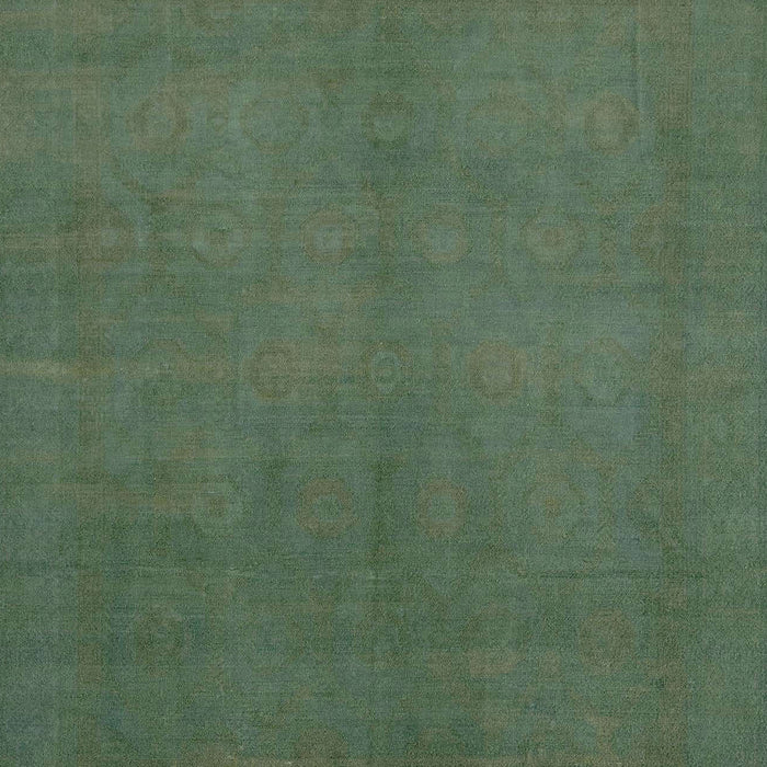 Machine Washable Abstract Forest Green Rug, wshabs2717
