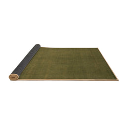 Sideview of Abstract Brown Modern Rug, abs2717brn
