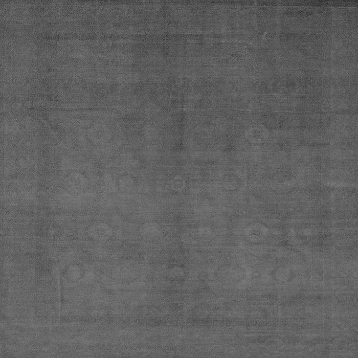 Square Abstract Gray Modern Rug, abs2717gry