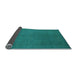 Sideview of Abstract Light Blue Modern Rug, abs2717lblu