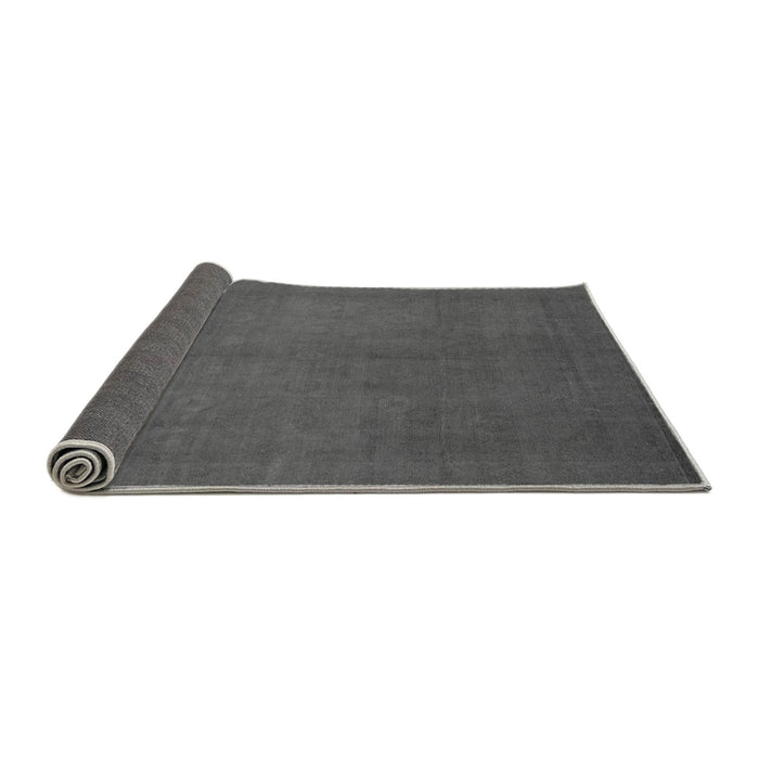 Sideview of Abstract Gray Modern Rug, abs2717gry