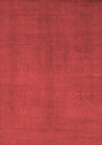 Abstract Red Modern Rug, abs2717red