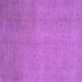 Square Machine Washable Abstract Purple Modern Area Rugs, wshabs2718pur