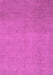 Machine Washable Abstract Pink Modern Rug, wshabs2718pnk