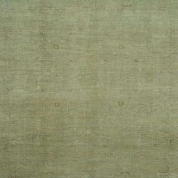 Square Abstract Copper Green Modern Rug, abs2718