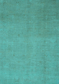 Abstract Light Blue Modern Rug, abs2718lblu