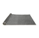 Sideview of Abstract Gray Modern Rug, abs2718gry