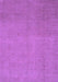 Machine Washable Abstract Purple Modern Area Rugs, wshabs2718pur