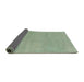 Sideview of Abstract Green Oriental Rug, abs2719