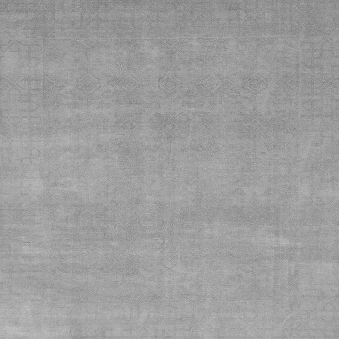 Square Machine Washable Oriental Gray Modern Rug, wshabs2719gry