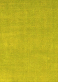 Oriental Yellow Modern Rug, abs2719yw