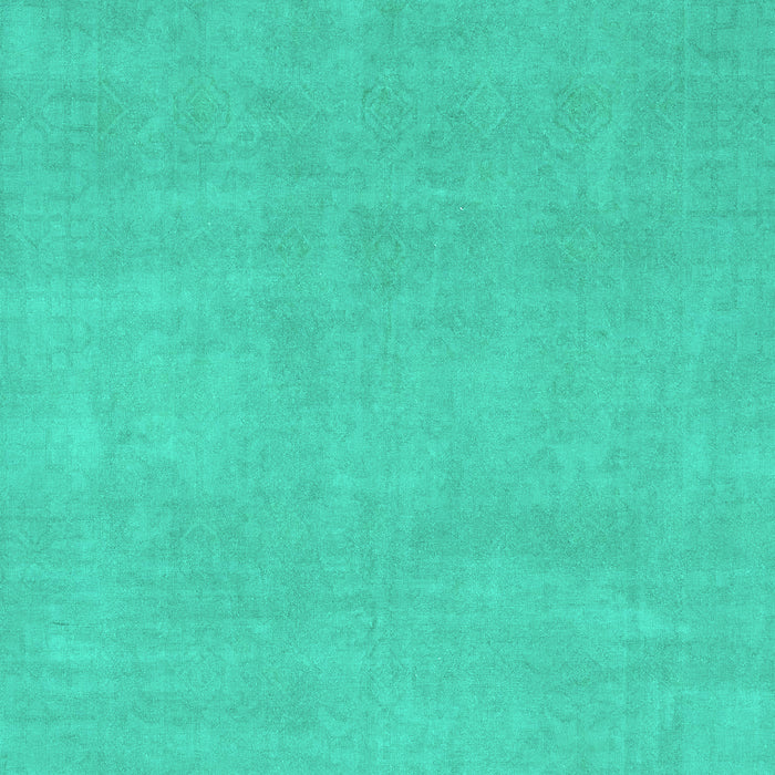Machine Washable Oriental Turquoise Modern Area Rugs, wshabs2719turq