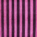 Square Machine Washable Oriental Purple Modern Area Rugs, wshabs271pur