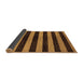 Sideview of Oriental Brown Modern Rug, abs271brn