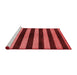 Modern Red Washable Rugs