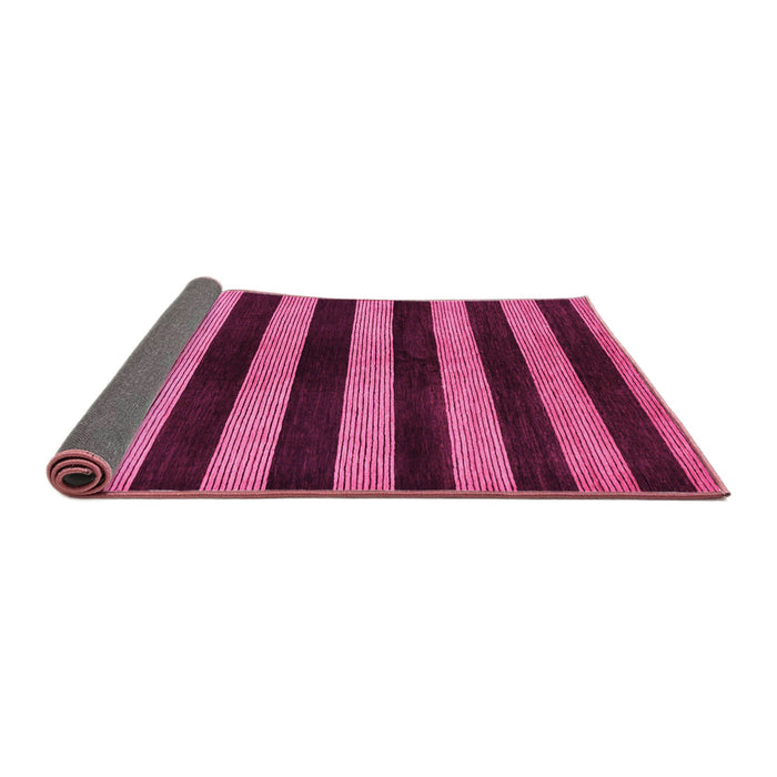Sideview of Oriental Pink Modern Rug, abs271pnk