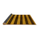 Sideview of Oriental Yellow Modern Rug, abs271yw