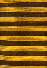 Oriental Yellow Modern Rug, abs271yw