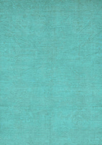 Oriental Light Blue Modern Rug, abs2720lblu