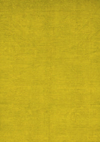 Oriental Yellow Modern Rug, abs2720yw