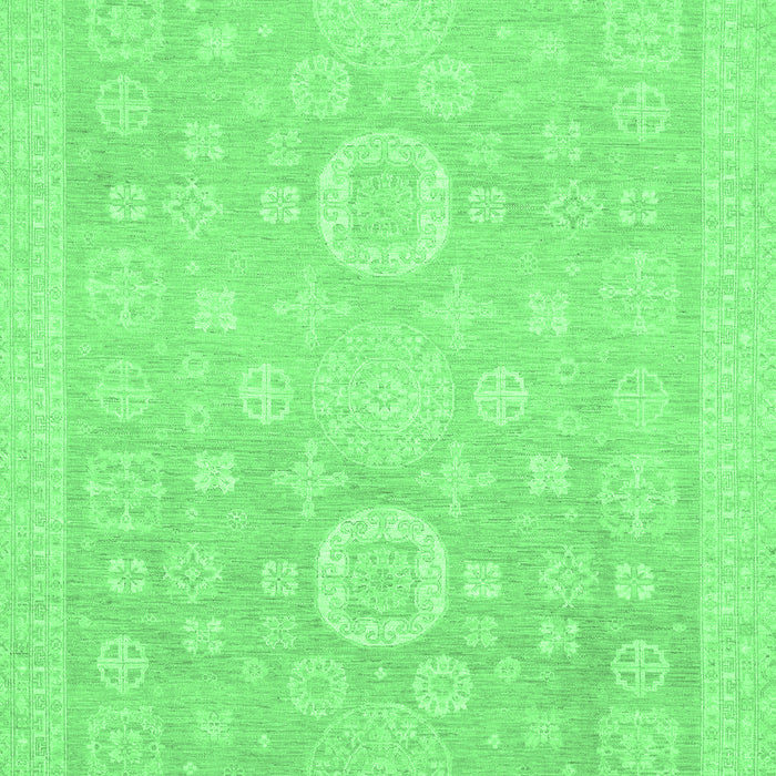 Oriental Emerald Green Modern Rug, abs2721emgrn