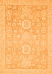 Oriental Orange Modern Rug, abs2721org