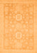 Oriental Orange Modern Rug, abs2721org