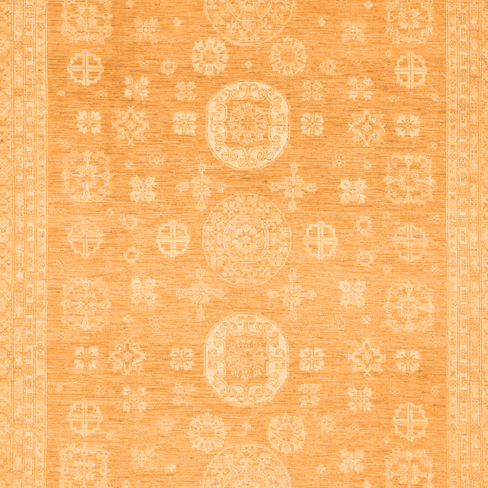Oriental Orange Modern Rug, abs2721org