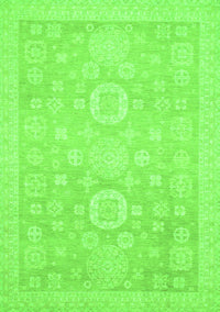 Oriental Green Modern Rug, abs2721grn