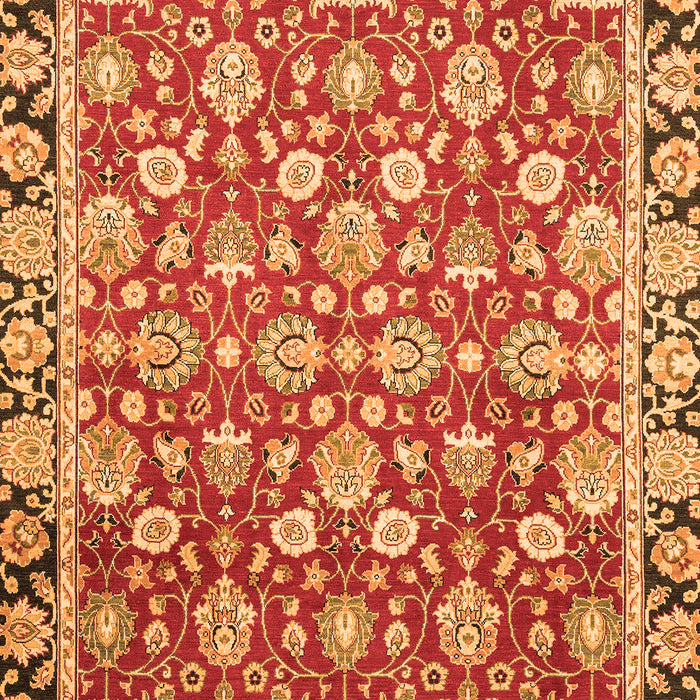 Oriental Orange Modern Rug, abs2722org