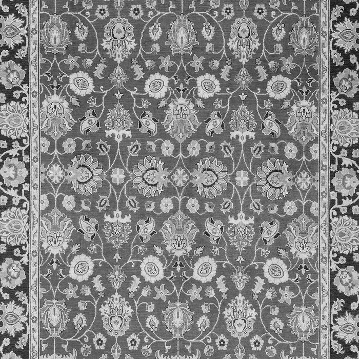 Oriental Gray Modern Rug, abs2722gry