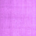 Square Oriental Purple Modern Rug, abs2723pur