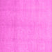 Square Oriental Pink Modern Rug, abs2723pnk