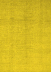 Oriental Yellow Modern Rug, abs2723yw