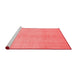 Modern Red Washable Rugs