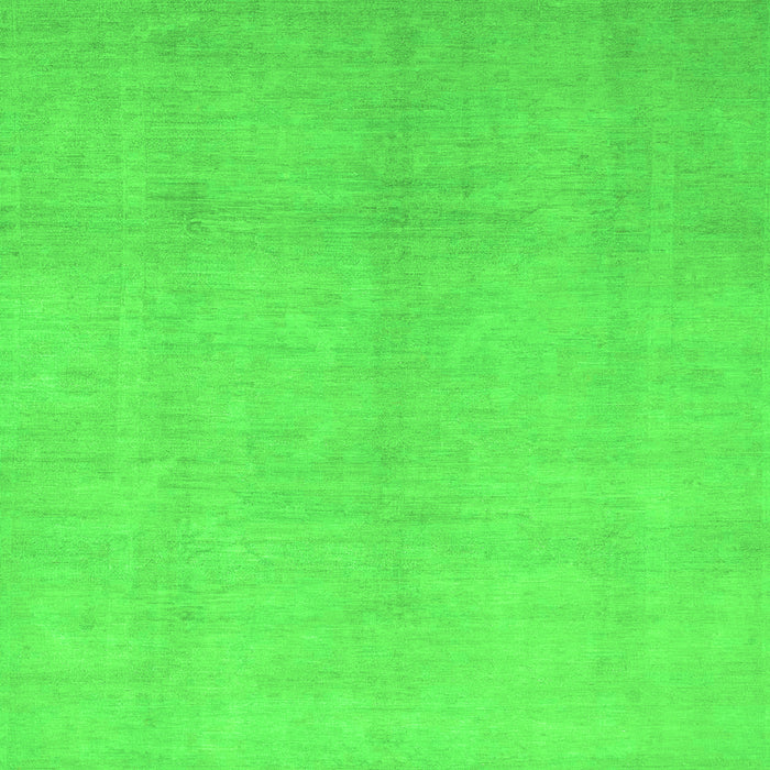 Square Oriental Green Modern Rug, abs2723grn
