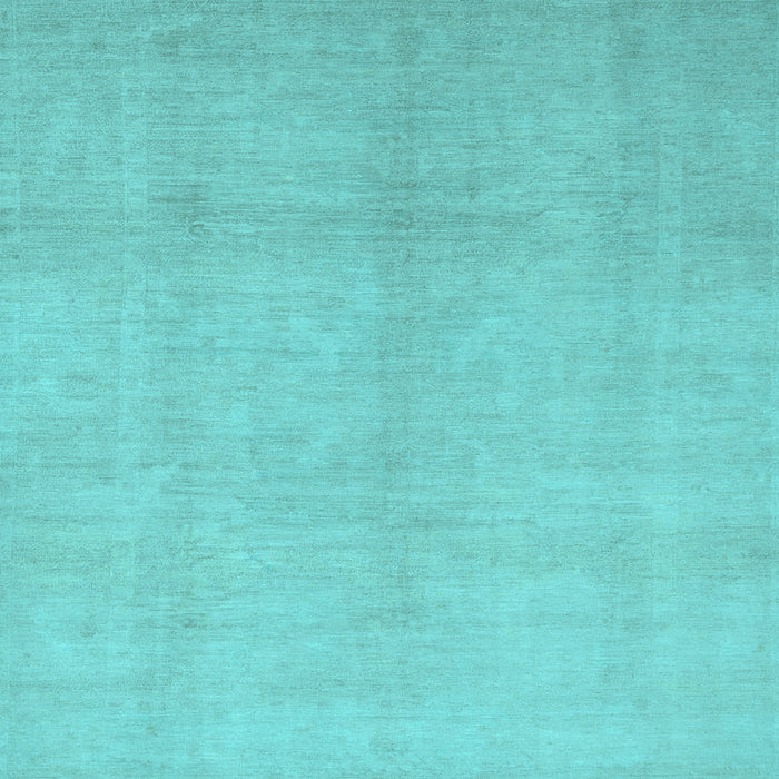 Square Oriental Light Blue Modern Rug, abs2723lblu