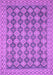 Machine Washable Abstract Purple Modern Area Rugs, wshabs2724pur